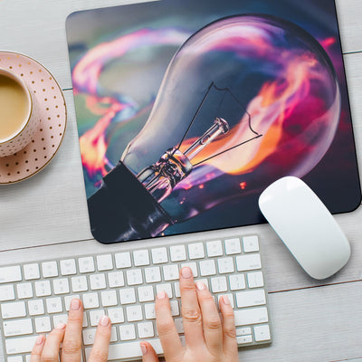 Bright Idea Mousepad Getbrewtaps.com