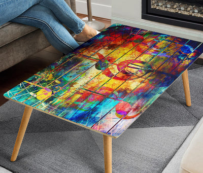 HandCrafted Abstract Musical Notes Coffee Table Getbrewtaps.com