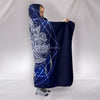 Blue Lotus Fractal Hooded Blanket Getbrewtaps.com