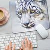 Snow Leopard Mousepad Getbrewtaps.com