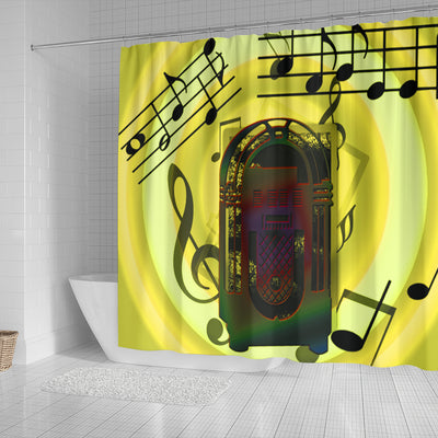 Love Music Shower Curtain Getbrewtaps.com