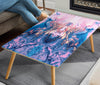 HandCrafted Pink Liquid Abstract Coffee Table Getbrewtaps.com