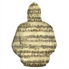 Hoodie Sheet Music Design The Music Lover Getbrewtaps.com
