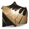 Piano Music Hooded Blanket Getbrewtaps.com