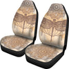 Beige Dragonfly Mandala Car Seat Covers Getbrewtaps.com