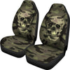 Camo Skull Car Seat Covers Camouflage with Skulls Getbrewtaps.com