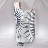Black White Sun and Moon Hooded Blanket Getbrewtaps.com