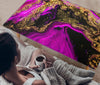 HandCrafted Psychedelic Abstract Coffee Table Getbrewtaps.com