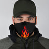 Adjustable Flame Bandana Face Mask Getbrewtaps.com
