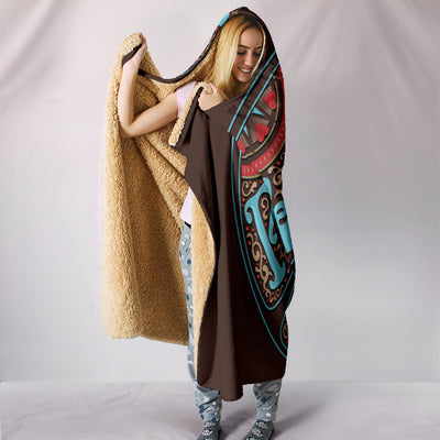 Peace Hippie Love Hooded Blanket Getbrewtaps.com