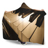 Piano Music Hooded Blanket Getbrewtaps.com