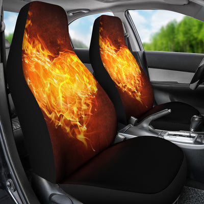 Fire in love Car Seat Covers (Set of 2) Getbrewtaps.com