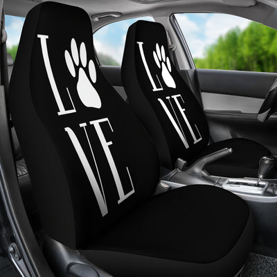 NP Love Dogs Car Seat Covers Getbrewtaps.com