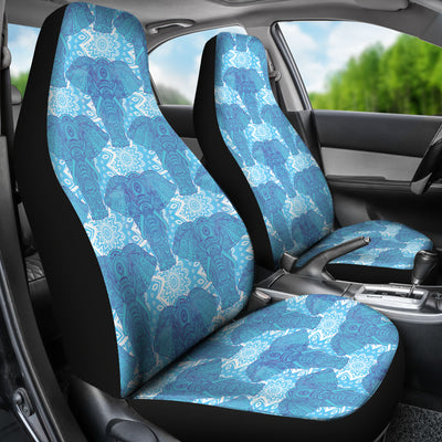 Blue Mandala Elephant Car Seat Covers Getbrewtaps.com