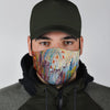 Adjustable Impressionistic Face Mask with 5 Layer Filters Getbrewtaps.com