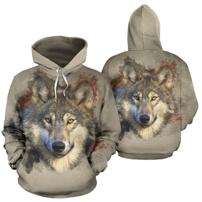 I Am A Wolf Men's Hoodie Getbrewtaps.com