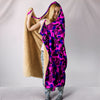 Camouflage Pink & Purple Plush Lined Wearable Hooded Blanket Getbrewtaps.com