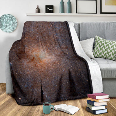 Triangulum Galaxy Micro-Fleece Space Blanket Getbrewtaps.com