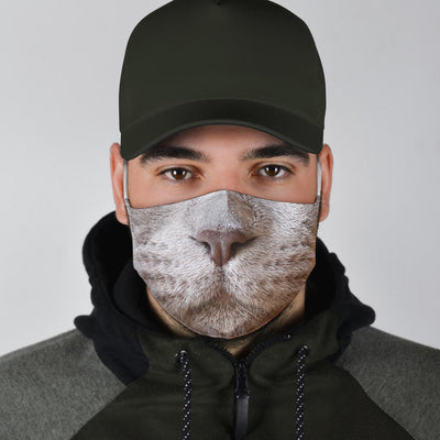 British Blue Cat Face Mask Getbrewtaps.com