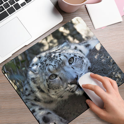 White Leopard Mousepad Getbrewtaps.com