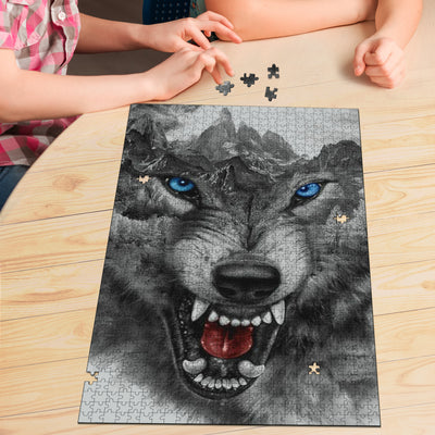 Angry Wolf Jigsaw Puzzle Getbrewtaps.com