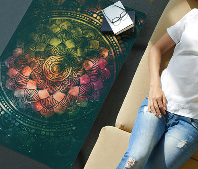 HandCrafted Chakra Mandala Coffee Table Getbrewtaps.com