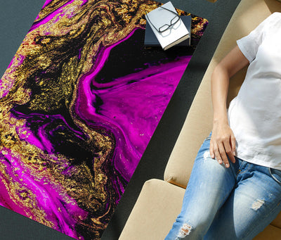 HandCrafted Psychedelic Abstract Coffee Table Getbrewtaps.com