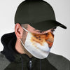 Brown and White Cat Face Mask Getbrewtaps.com