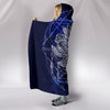 Blue Lotus Fractal Hooded Blanket Getbrewtaps.com