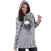 Rock Me Hoodie Dress For Skull Lovers and Music Freaks Getbrewtaps.com
