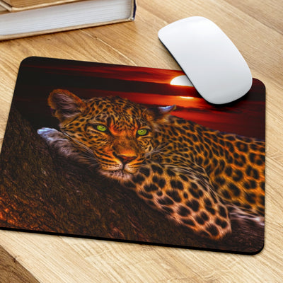 Green Eyed Leopard Sunset Getbrewtaps.com