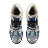 White Phoenix Rising Vegan Leather Boots Getbrewtaps.com