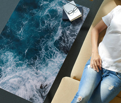 Handcrafted Blue Ocean Coffee Table Getbrewtaps.com