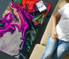 HandCrafted Abstract Psychedelic Art Coffee Table Getbrewtaps.com