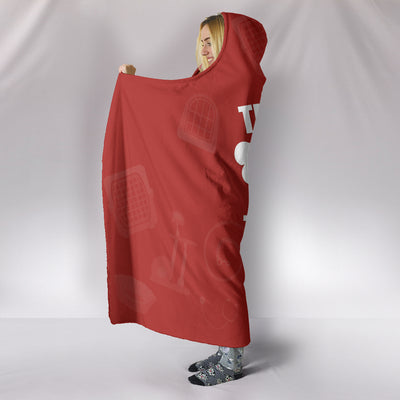NP Love My Dog Hooded Blanket Getbrewtaps.com