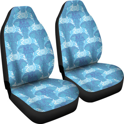 Blue Mandala Elephant Car Seat Covers Getbrewtaps.com
