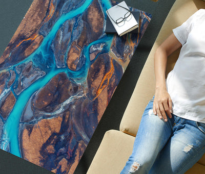 HandCrafted Icelandic River Coffee Table Getbrewtaps.com