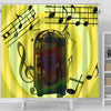 Love Music Shower Curtain Getbrewtaps.com