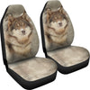 Wolf in Snow CAR SEAT COVERS Getbrewtaps.com