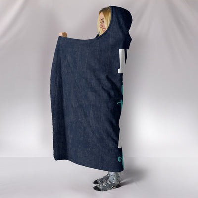 NP Jesus Is The Anchor Hooded Blanket Getbrewtaps.com