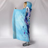 Watercolour Wolf Plush Hooded Blanket Getbrewtaps.com