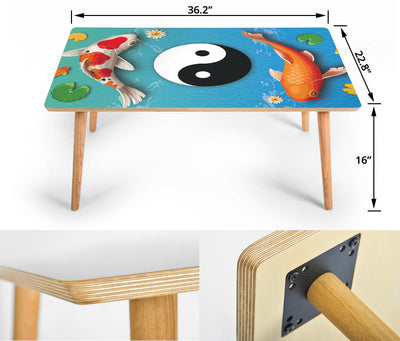 Handrafted Balanced Life Coffee Table Getbrewtaps.com