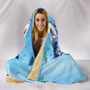 Watercolour Wolf Plush Hooded Blanket Getbrewtaps.com