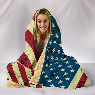 American Flag Hoodie Blanket Getbrewtaps.com