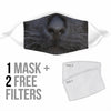 Black Cat Face Mask Getbrewtaps.com