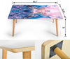 HandCrafted Pink Liquid Abstract Coffee Table Getbrewtaps.com