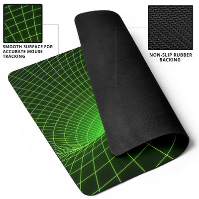 Wormhole Mousepad Getbrewtaps.com