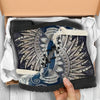 White Phoenix Rising Vegan Leather Boots Getbrewtaps.com