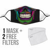 Neon Skull Face Mask Getbrewtaps.com
