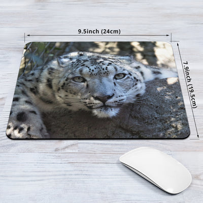 White Leopard Mousepad Getbrewtaps.com